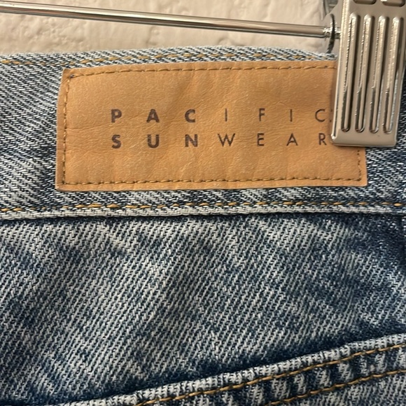 Women's Pacsun High Rise Straight Denim Jeans, Size 25 - Picture 9 of 16